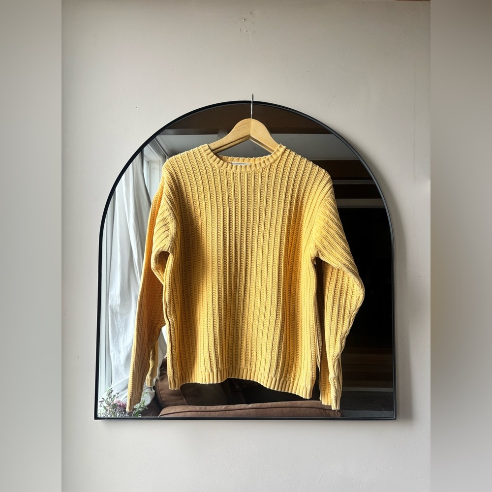 LL BEAN | vintage knit sweater | size medium
